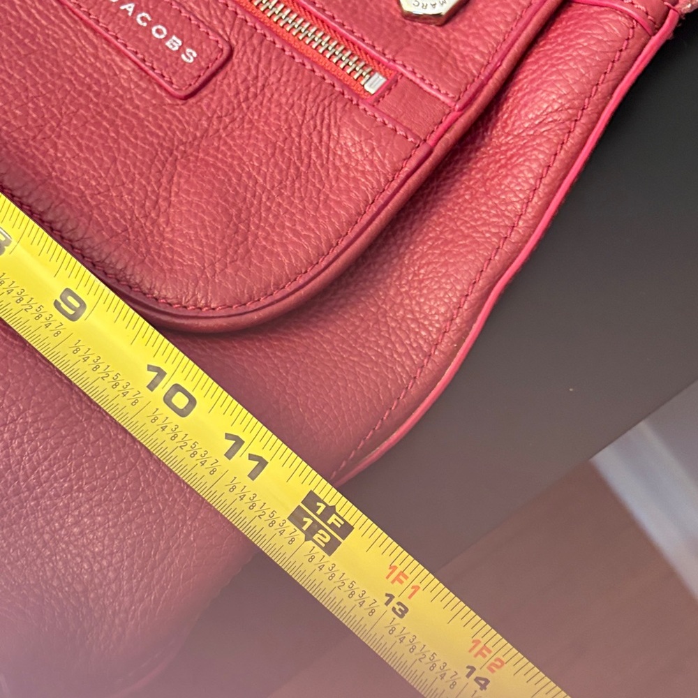 Marc By Marc Jacobs Deep Fuschia Pebbled Leather Crossbody - Picture 14 of 16